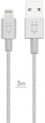 Кабель Mixberry Lightning-USB superlong (Цвет: Серый)