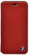 Чехол-книжка BMW для iPhone 6/6s plus Bicolor Booctype Red/Beige (Цвет: Красный)