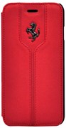 Чехол-книжка Ferrari для iPhone 6/6s Montecarlo Booktype Red (Цвет: Красный)