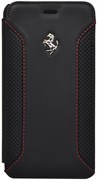 Чехол-накладка Ferrari для iPhone 6/6s plus F12 Booktype Black (Цвет: Чёрный)