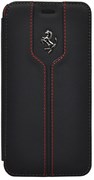 Чехол-книжка Ferrari для iPhone 6/6s plus Montecarlo Booktype Black (Цвет: Чёрный)