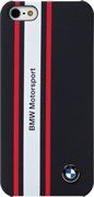 Чехол-накладка BMW для iPhone 5/5s Motosport Hard Rubber (Цвет: Синий)