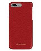 Чехол-накладка Moodz для iPhone 7 Plus/8 Plus  Floter leather Hard Rossa, цвет «красный» (MZ901026)