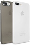 Набор из двух чехлов-накладок Ozaki 0.4 Jelly для iPhone 7 Plus.«Цвет: прозрачный и черный.» (OC723CK)