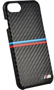 Чехол-накладка BMW для iPhone 7/8 M-Collection Carbon inspiration Hard PU , цвет «черный» (BMHCP7MSSCA)
