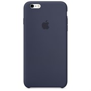 Оригинальный силиконовый чехол-накладка Apple для iPhone 6/6s цвет «темно-синий» (MKY22ZM/A)