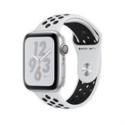 Apple Watch Series 4 Nike+ 40mm "Чёрно-Белый" (Панда) (с перфорацией)