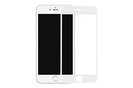Защитное стекло Ainy Tempered Glass 3D 0,33mm для iPhone 7/8 Plus (Весь экран 3D, с силиконовыми краями, Цвет: Белый)