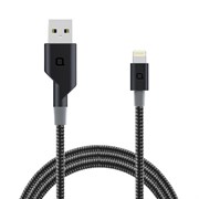 Кабель Nonda ZUS Lightning to USB Carbon Fiber Edition 120 см, Разъём USB прямой (ZULCBK4SC)