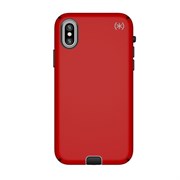 Чехол-накладка Speck Presidio Sport для iPhone X/XS, цвет "красный/серый/чёрный" (104443-6685)