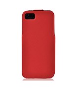 Чехол BASEUS PU Leather Twill Top Flip Open Case Red для iPhone 5