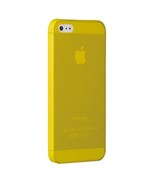 Чехол ультра-тонкий Ozaki O!Coat 0.3 Jelly Yellow для iPhone 5