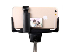 Монопод палка для селфи Wireless Mobile Phone для селфи iPhone, iPod со встроенной Bluetooth кнопкой и зеркалом