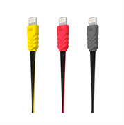 Кабель для iPhone/iPad HOCO Two Color Flat Charging Cable