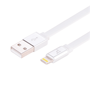 Кабель для iPhone/ iPad HOCO Lightning-USB Data Cable Metal Flat 120cм
