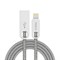 Кабель Rock Cobblestone Lightning-USB Round Cable 100 см  - фото 14529