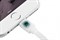 Кабель Rock Lightning-USB Safe Charge Speed Data Cable 32см лапша - фото 14539