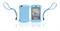 Чехол-накладка Griffin для iPod Touch 4 Gen (Цвет: Синий) - фото 15503