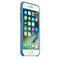Оригинальный кожаный чехол-накладка Apple для iPhone 7/8, цвет «синее море»  (MMY42ZM/A) - фото 16247
