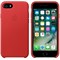 Оригинальный кожаный чехол-накладка Apple для iPhone 7/8, цвет «красный» (MMY62ZM/A) - фото 16343