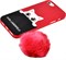 Чехол-накладка Lagerfeld для iPhone SE/5S K-Peek A Boo Hard Transparent TPU Navy/Pink (Цвет: Синий/Розовой) - фото 17090
