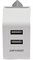 Сетевое зарядное устройство EnergEA 2 USB 3.4A (Цвет: Белый) - фото 17118