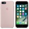 Оригинальный силиконовый чехол-накладка Apple для iPhone 7/8, цвет «розовый песок»  (MMX12ZM/A) - фото 17265