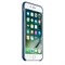 Оригинальный силиконовый чехол-накладка Apple для iPhone 7 Plus/8 Plus, цвет «глубокий-синий»  (MMQX2ZM/A) - фото 17383