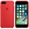 Оригинальный силиконовый чехол-накладка Apple для iPhone 7/8, цвет «(PRODUCT)RED»  (MMWN2ZM/A) - фото 17768