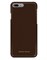 Чехол-накладка Moodz для iPhone 7 Plus/8 Plus  Floter leather Hard Chocolate, цвет «коричневый» (MZ901024)