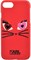 Чехол-накладка Lagerfeld iPhone 7/8 Choupette in love 2 Hard PU, цвет «красный» (KLHCP7CL2RE) - фото 18021