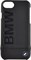 Чехол-накладка BMW для iPhone 7/8 Signature Logo imprint Hard кожа, цвет "черный"  (BMHCP7LLSB) - фото 18548