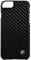 ЧЕХОЛ-НАКЛАДКА BMW для iPhone 7/8 Signature Real carbon Hard, ЦВЕТ «ЧЕРНЫЙ» (BMHCP7MBC) - фото 18557