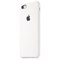 Оригинальный силиконовый чехол-накладка Apple для iPhone 6/6s цвет «белый» (MKY12ZM/A) - фото 18724