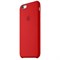 Оригинальный силиконовый чехол-накладка Apple для iPhone 6/6s цвет «красный» (MKY32ZM/A) - фото 18893