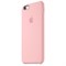 Оригинальный силиконовый чехол-накладка Apple для iPhone 6/6s цвет «Розовый» (MM622ZM/A) - фото 19155