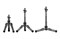 Трипод-штатив Momax Tripod PRO 5 42см, цвет "черный" (TRS5) - фото 21259