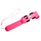 Монопод Noosy Mini Cable Selfie Stick (цвет "розовый") - BR07 - фото 22764