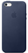 Чехол-накладка  силиконовый для iPhone 5/5s/SE цвет «Синий» (MKX32FE)