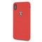 Чехол-Накладка Ferrari iPhone XS Max Heritage W Hard Leather "Red" (FEHDEHCI65RE) - фото 24914