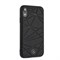 Чехол-Накладка Mercedes iPhone XR Twister Hard Leather, "Black" (MEPERHCI61QGLBK) - фото 25069