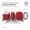 Чехол Elago для AirPods Waterproof hand case (Цвет: Красный) (EAPWF-RD) - фото 25566