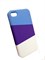 Пластиковый чехол Verus Triplex Case (blue/purple/white) для iphone 4 / 4s