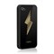 Чехол More Cubic Black Exclusive lightning "Молния" для iPhone 4 4s