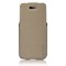 Чехол BASEUS PU Leather Twill Top Flip Open Case Beige для iPhone 5