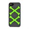 Чехол SwitchEasy Bones Gray/Green Серый/Зеленый для iPhone 5