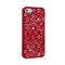 Пластиковый дизайн чехол-накладка Marc Jacobs Collage Red для iPhone 5