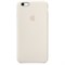 Оригинальный силиконовый чехол-накладка Apple для iPhone 6/6S "мраморно-белый"  (MLCX2ZM/A) - фото 7657
