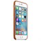 Оригинальный кожаный чехол-накладка Apple для iPhone 6/6s цвет «коричневый» (MKXR2ZM/A) - фото 7833