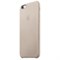 Оригинальный кожаный чехол-накладка Apple для iPhone 6/6s цвет «коричневый» (MKXR2ZM/A) - фото 7848